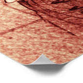 Corvette C7R Z06 Schets Poster (Hoek)