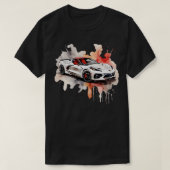 Corvette c8 t-shirt (Design voorkant)