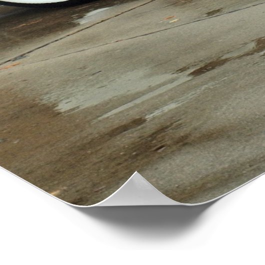 Corvette cabriolet poster (Hoek)