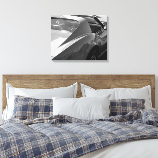Corvette Canvas Afdruk (Insitu (Slaapkamer))