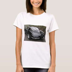 Corvette Classic Zwart Split Window T-shirt