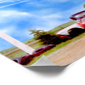 Corvette Clouds Poster (Hoek)