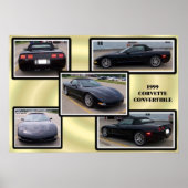 CORVETTE COLLAGE POSTER (Voorkant)