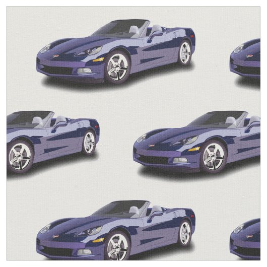 Corvette Convertible Fabric Stof (Close Up)