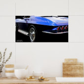 CORVETTE: DE AMERIKAANSE SPORTCAR POSTER (Keuken)