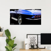 CORVETTE: DE AMERIKAANSE SPORTCAR POSTER (Thuiskantoor)