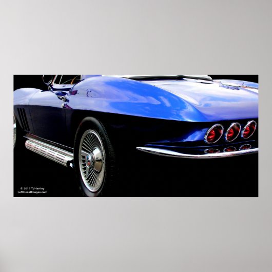 CORVETTE: DE AMERIKAANSE SPORTCAR POSTER (Voorkant)
