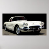 CORVETTE: DE AMERIKAANSE SPORTCAR POSTER (Voorkant)
