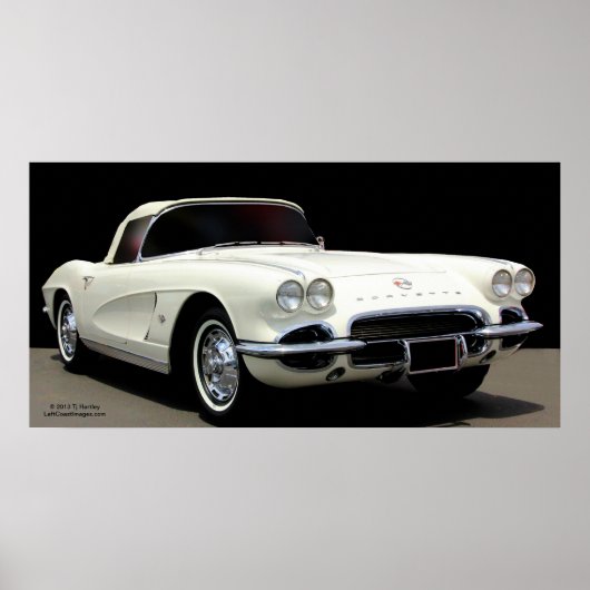 CORVETTE: DE AMERIKAANSE SPORTCAR POSTER (Voorkant)