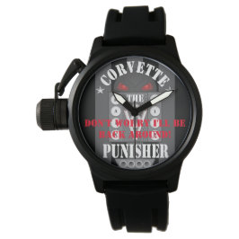 Corvette de Punisher Watch Horloge