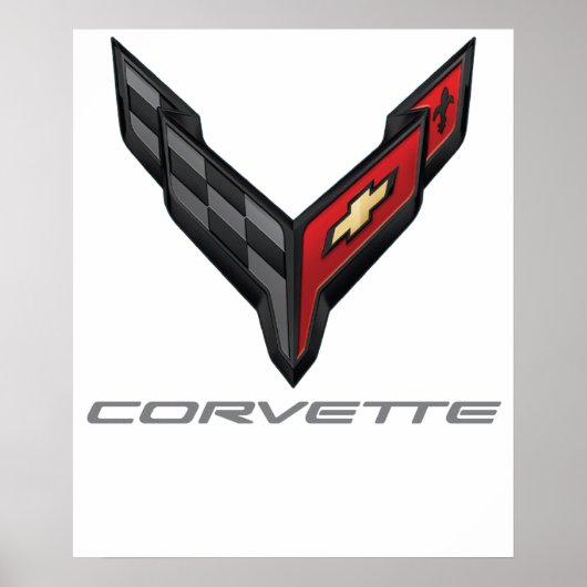 corvette logo 3 poster (Voorkant)
