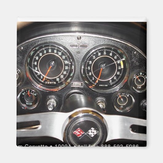 CORVETTE MAGNEET (Voorkant)