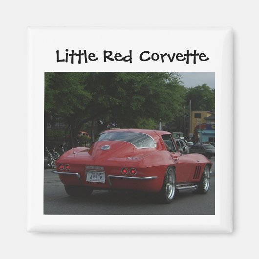 Corvette Magnet (Voorkant)
