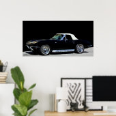 CORVETTE POSTER (Thuiskantoor)