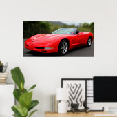 CORVETTE POSTER (Thuiskantoor)