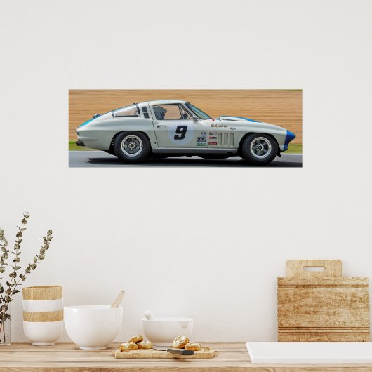 Corvette Poster (Keuken)