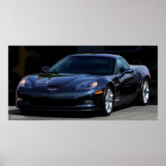 CORVETTE POSTER (Voorkant)