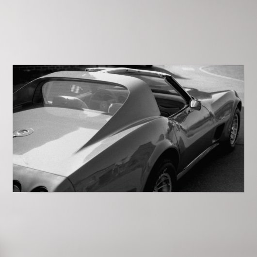 Corvette Poster (Voorkant)