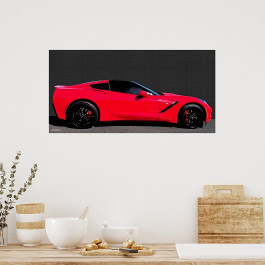 CORVETTE POSTER 2015 (Keuken)