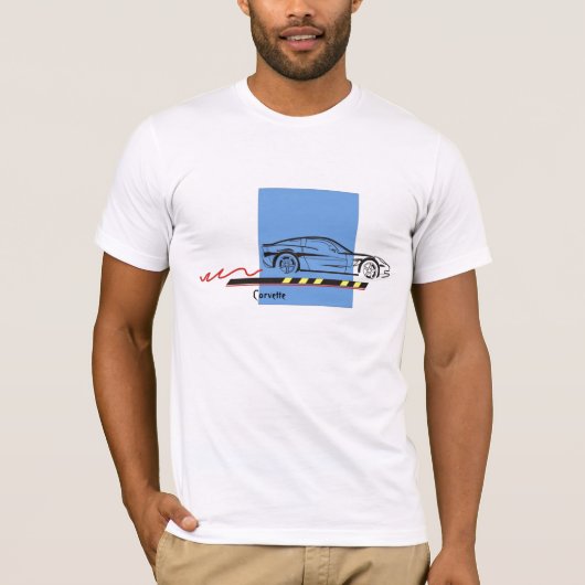 Corvette Racing T Shirt (Voorkant)