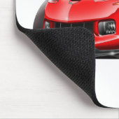 Corvette Red Car 2005-2009 Muismat (Hoek)