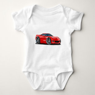 Corvette Red Car 2010-12 Romper