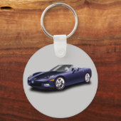 Corvette Sleutelhanger (Voorkant)