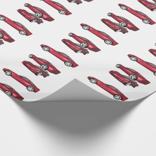 Corvette: Snoep Apple Finish Cadeaupapier (Hoek)