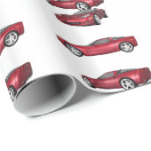 Corvette: Snoep Apple Finish Cadeaupapier (Rol Hoek)