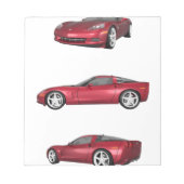 Corvette: Snoep Apple Finish Notitieblok (Voorkant)