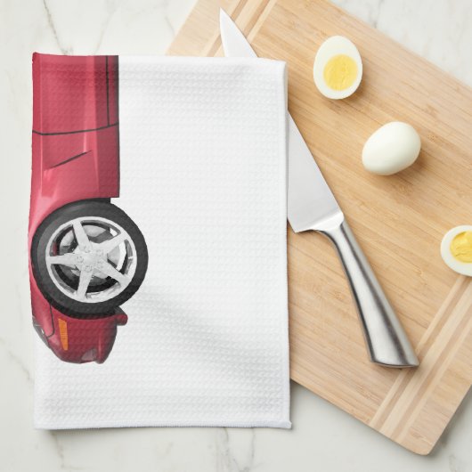 Corvette: Snoep Apple Finish Theedoek (Quarter Fold)