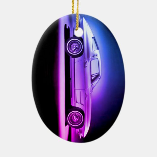 Corvette Sting Ray Keramisch Ornament (Achterkant)