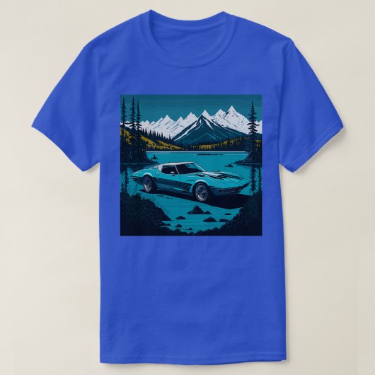 Corvette Stingray 1970 T-shirt (Design voorkant)