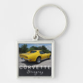 Corvette Stingray C3 Sleutelhanger (Voorkant)