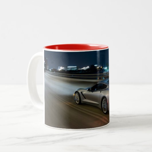 Corvette Stingray Coffee Mok (Voorkant links)