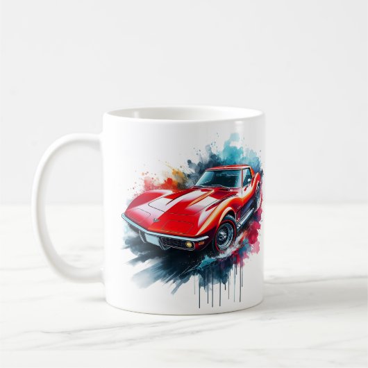 Corvette Stingray Coffee Mok (Links)