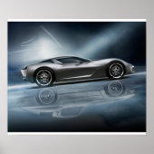 Corvette Stingray Concept Poster (Voorkant)