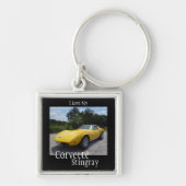 Corvette Stingray Key Chain Sleutelhanger (Voorkant)