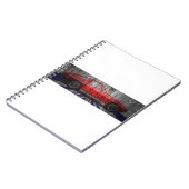 Corvette Stingray over het ontwerp van schuurhout Notitieboek (Linkerzijde)