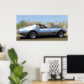 CORVETTE STINGRAY POSTER (Thuiskantoor)