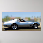 CORVETTE STINGRAY POSTER (Voorkant)