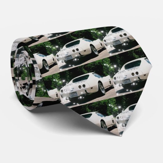 Corvette Stropdas (Opgerold)