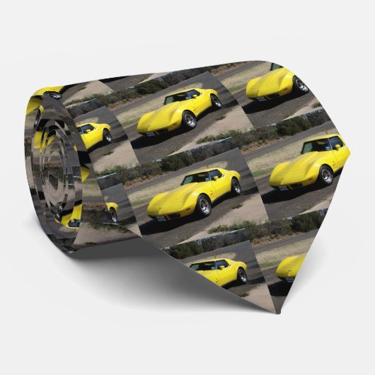 Corvette Stropdas (Opgerold)