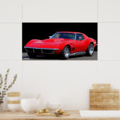 CORVETTE: THE AMERICAN SPORTS CAR POSTER (Keuken)