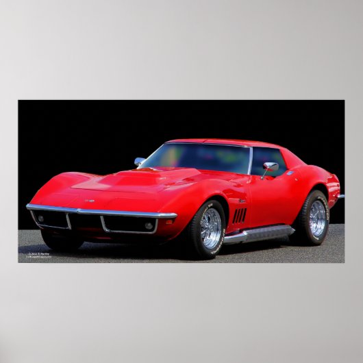 CORVETTE: THE AMERICAN SPORTS CAR POSTER (Voorkant)