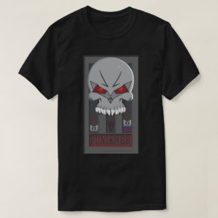 Corvette the Punisher Skull T-shirt