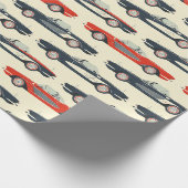 Corvette wrapping paper cadeaupapier (Hoek)