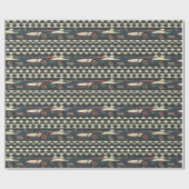 Corvette wrapping paper cadeaupapier (Vlak)