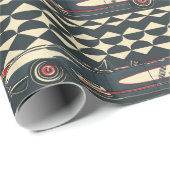 Corvette wrapping paper cadeaupapier (Rol Hoek)