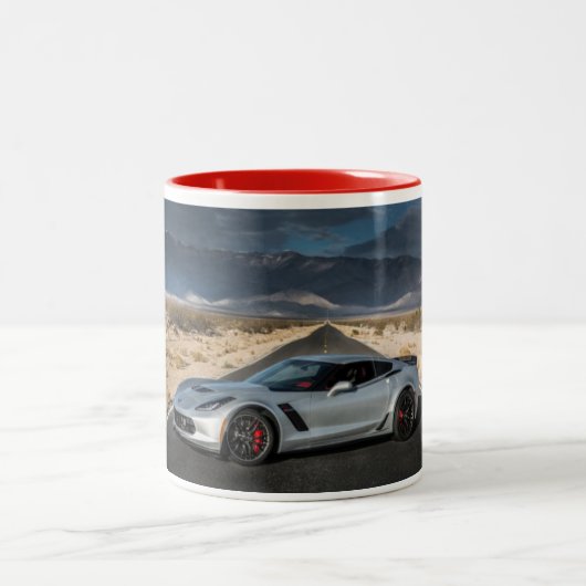 Corvette Z06 Coffee-Mok Tweekleurige Koffiemok (Center)